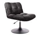 Fauteuil Vintage Design "indus" 89cm Noir