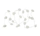 Guirlande Lumineuse 10 LED "rose" 180cm Blanc