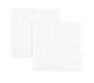 Lot De 2 Torchons "microfibre" 30cm Blanc