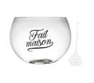 Saladier Cocktail et Louche "fait Maison" 6l Transparent