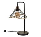 Lampe à Poser En Métal "lounge" 47cm Noir