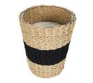 Bougie Parfumée "panier Tressé" 23cm Bois et Gingembre