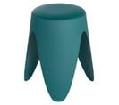 Tabouret H46 cm EVE Bleu canard