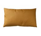 Housse De Coussin D'extérieur En Tissu Outdoor - 30x50 Cm - Jaune Moutarde