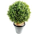 Plante artificielle haute gamme Spécial extérieur / Buis boule artificiel - Dim : H.45 x D.30 cm