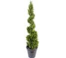 Plante Artificielle Haute Gamme Spécial Extérieur/cyprès Artificiel Juniperus Spirale Vert 130x48cm