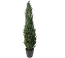 Plante Artificielle Haute Gamme Spécial Extérieur/cyprès Artificiel Mini Vert - 210 X 50 Cm