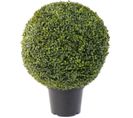 Plante artificielle haute gamme Spécial extérieur / Buis boule artificiel - Dim : H.67 x D.50 cm