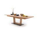 Table Rectangulaire En Chêne Noueux - L180-280 X H77 X P100 Cm