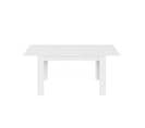 Table Extensible Salle À Manger Coloris Blanc Artik - 78 X 140-190 X 90 Cm