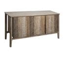 Buffet Avec 3 Tiroirs Coloris Beige - L. 160 X L. 45 X H. 80 Cm