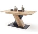 Table À Manger Extensible En Hêtre Massif Huilé - L.140-185 X H.77 X P.90 Cm