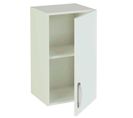 Meuble Haut De Cuisine 1 Porte Coloris Blanc - Hauteur 70 X Longueur 40 X Profondeur 33 Cm