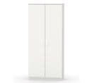 Armoire / Meuble De Rangement Coloris Blanc - H. 180 X L. 80 X P. 35 Cm