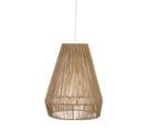 Suspension En Bois / Fer Coloris Marron - Diamètre 34 X Hauteur 43 Cm