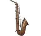 Patère Murale En Métal Vintage Motif Saxophone - Longueur 26 X Hauteur 69 X Profondeur 7 Cm