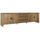 Buffet Meuble De Rangement En Bois Recyclé Coloris Marron - L. 240 X H. 65 X P. 44 Cm