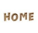 Mot À Poser De 4 Lettres En Bois Coloris Beige - Longueur 83 X Profondeur 5 X Hauteur 26 Cm