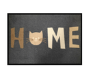 Tapis Anti-poussière " Home Chat "  En Polyamide -  Largeur 40 X Longueur 60 Cm