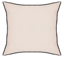 Lot De 6 Coussin Décoratif Déhoussable En Lin Et Coton Coloris Rose - L. 45 X P. 12 X H. 45 Cm