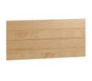 Tête De Lit En Bois Coloris Chêne Cambrian - Longueur 110 X Hauteur 45 Cm