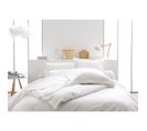 Housse De Couette Chantilly - 100% Coton 57 Fils - 240 X 260 Cm - Blanc