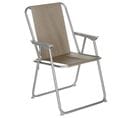 Chaise De Camping Pliable Grecia - Taupe