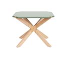 Table Basse Scandinave Miste - L. 60 X H. 40 Cm - Vert