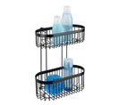 Etagère Murale De Douche Indus Classic - L. 26 X H. 33 Cm - Noir