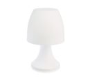 Lot 2x Lampe LED - H. 19,5 Cm. - Blanc