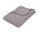 Lot 2x Plaid Polaire - 125 X 150 Cm - Gris