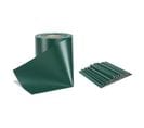 Brise Vue Occultant Clôture En Pvc 450 G/m² - 70 M X 19 Cm - 70 Clips De Montage - Vert