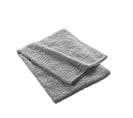 Drap De Douche Ocala - Eponge Ciselée Unie 450 G/m² - 70 X 130 Cm - Gris Clair