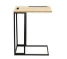 Table D'appoint Pour Ordinateur Ou Tablette - Marron Et Noir