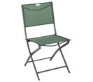 Chaise De Jardin Pliable Modula - Vert Olive Et Gris Graphite