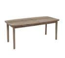 Table à Manger Extensible Banila En Bois Pour 6 à 10 Personnes - Marron