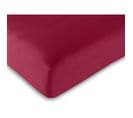 Drap Housse 57 Fils/cm² - Rouge - 180 X 200 Cm