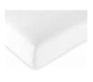 Drap Housse 57 Fils/cm² - Blanc - 90 X 190 Cm