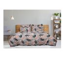 Housse De Couette 100% "satin De Coton Peigné" / 80 Fils /cm² - Tropical - 200 X 200 Cm