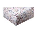 Drap Housse 100% "satin De Coton Peigné" / 80 Fils /cm² - Rouge - 90 X 190 Cm