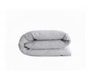 Housse De Couette "manoir" Percale Pur Coton  80 Fils/cm² Vent Du Sud - Perle - 140 X 200 Cm