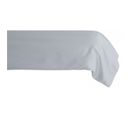 Taie De Traversin Percale Pur Coton  80 Fils/cm² Vent Du Sud - Neige - 43 X 190 Cm