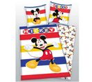 Parure De Couette 140 X 200 "mickey Mouse 3" Microfibre / 100% Polyester