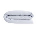 Housse De Couette Palace 100% Coton Teint Lavé Vent Du Sud - Palace Neige - 240 X 220 Cm