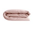 Housse De Couette Palace 100% Coton Teint Lavé Vent Du Sud - Palace Rose - 200 X 200 Cm