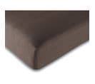 Drap Housse Choco 90 X 190 Cm / 100% Coton / 57 Fils/cm²