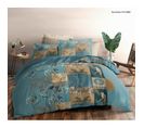 Pack Complet Suriname Housse De Couette Pour Lit 180 X 200 Cm "king Size" 100% Coton / 57 Fils/cm²