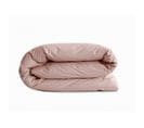 Housse De Couette "manoir" Percale Pur Coton 80 Fils/cm² Vent Du Sud - Rose - 260 X 240 Cm