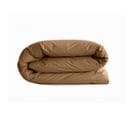 Housse De Couette "manoir" Percale Pur Coton 80 Fils/cm² Vent Du Sud - Cognac - 140 X 200 Cm