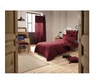 Pack Housse De Couette "gaïa"- "gaze De Coton" - Gaïa Lie De Vin - Pack 3 Pièces - 90 X 190 Cm